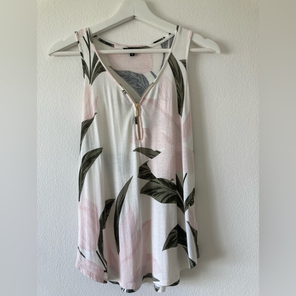 2 Floral Tank Tops